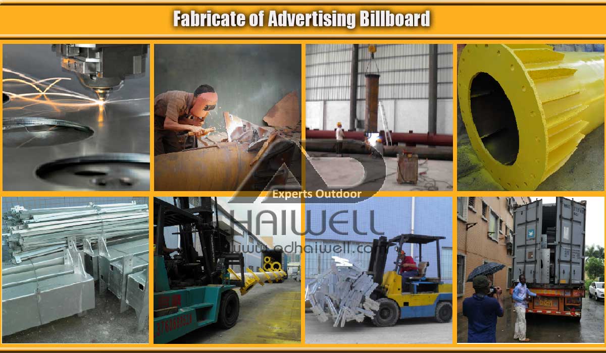 Fabricate advertising production factory