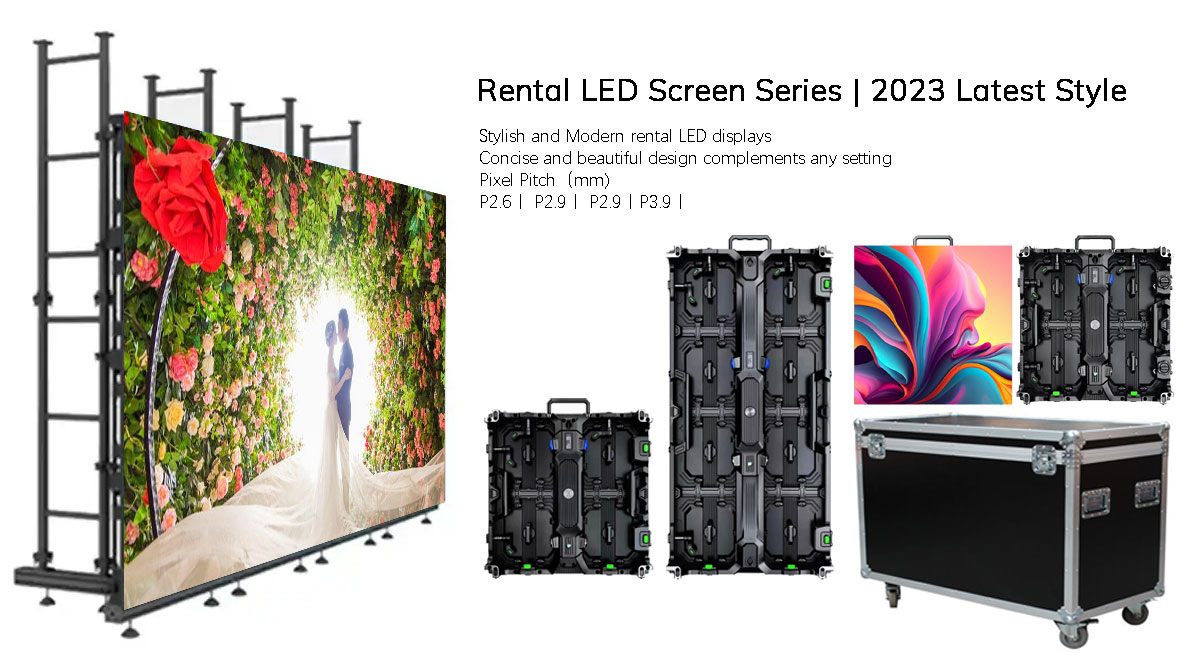 2023 Latest Rental LED screen display