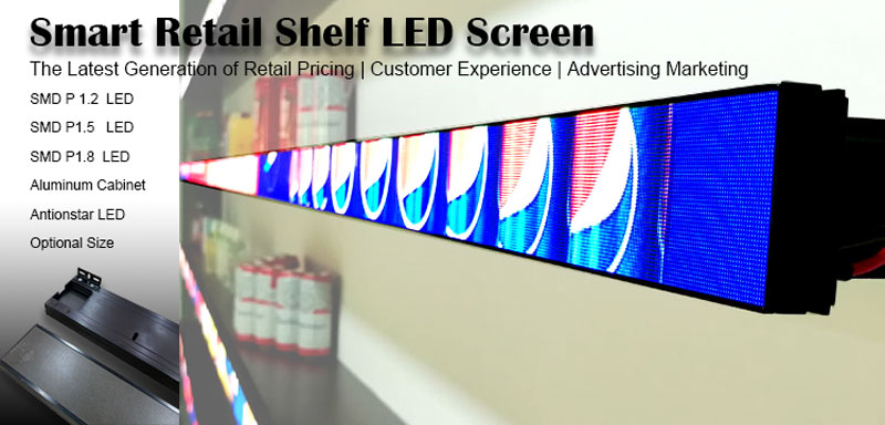 Retail Stores Shelf Digital Led Display