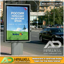 Outdoor Double Sided Digital LED Scrolling Advertising Light Box