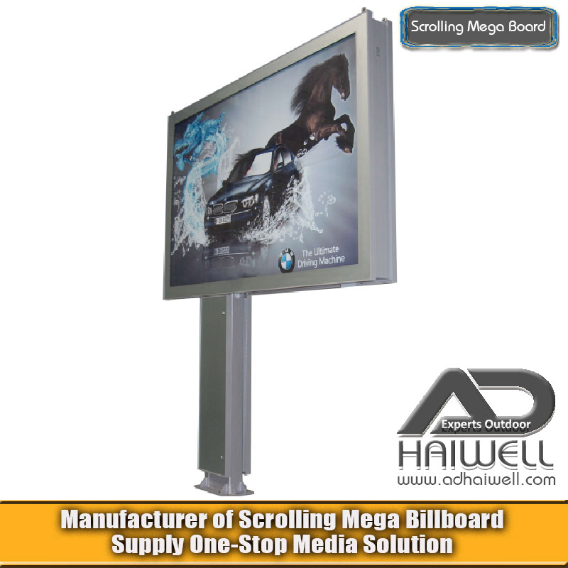 Classics Scrolling Mega Board Backlit LED Light Box Billboard