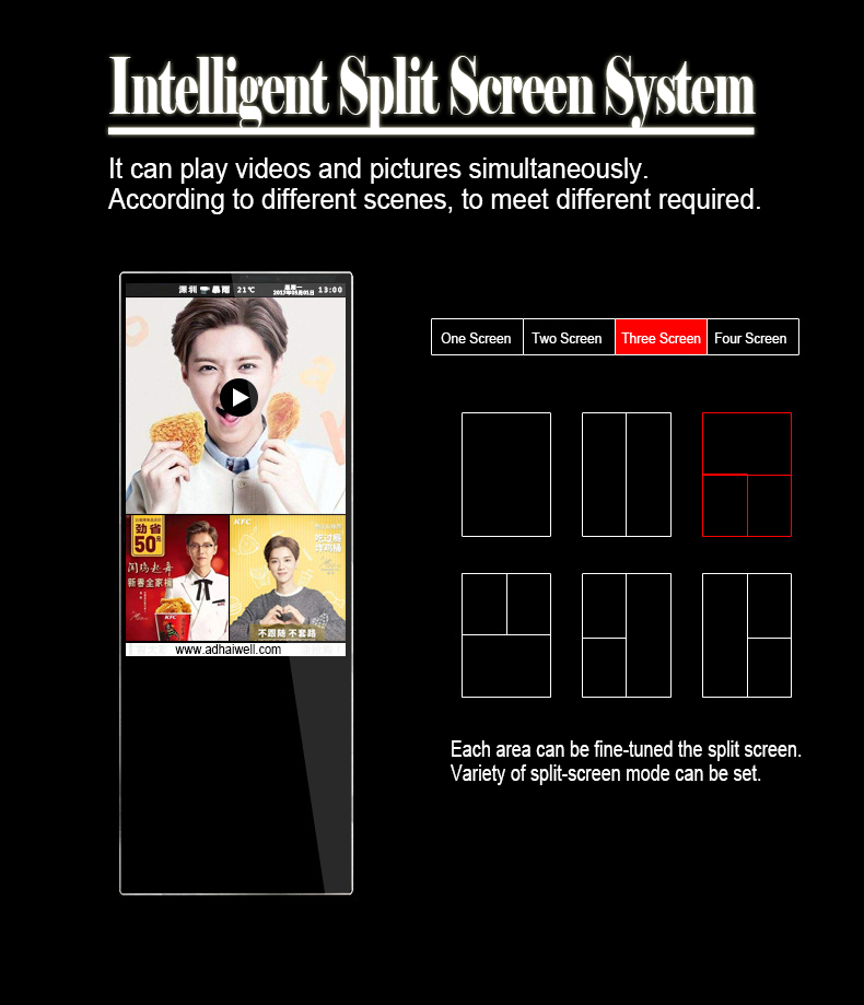 Ultrathin Portable Digital Poster LCD Display Ads Media (5)