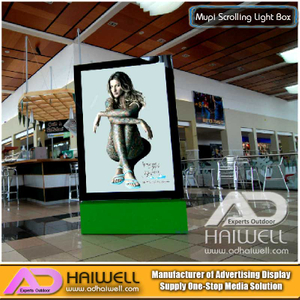 Super Shopping Mall Mupi Static LED Light Box - Indoor Signs