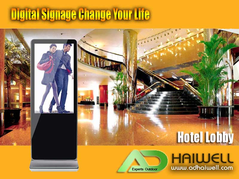 digital-lcd-signage-Applications-hotel-lobby