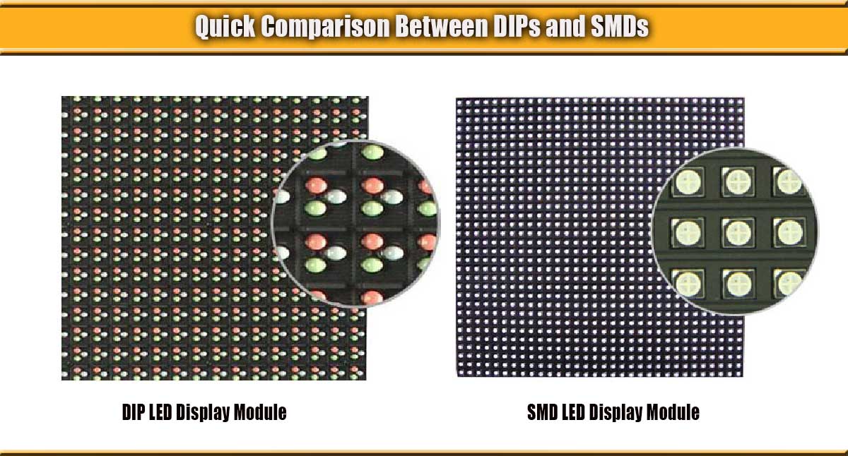 DIP-SMD-LED-modules