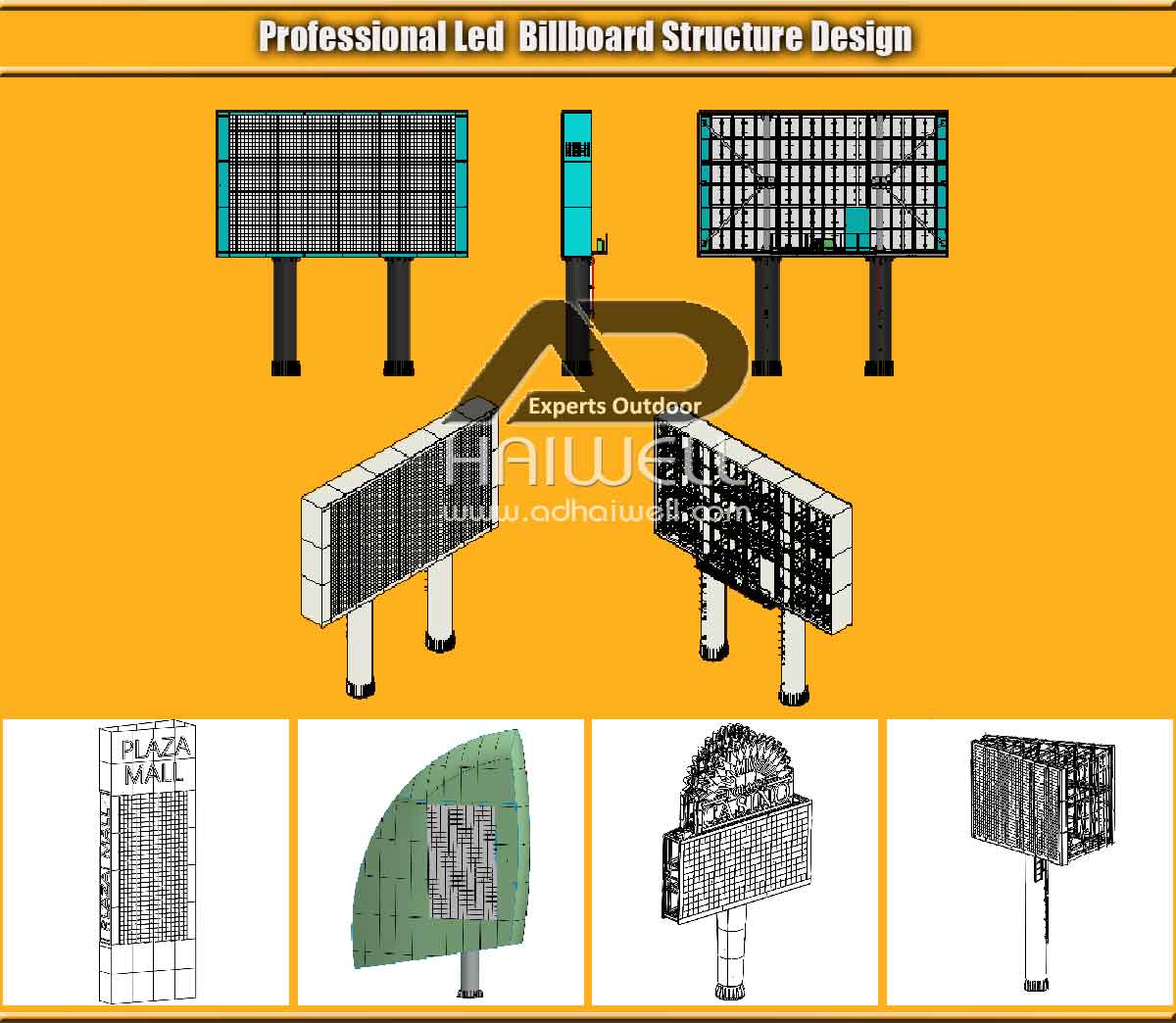 Professional-LED-Billboard-Structure-Design