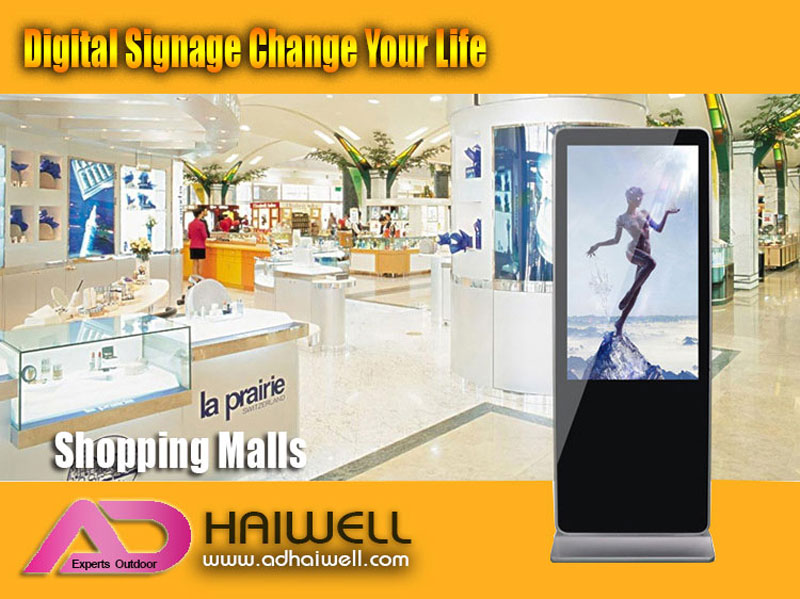 digital-lcd-signage-Applications-shopping-malls