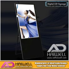 43 Inch Portable Ultra Digital Signage LCD Screen Ads Posters Display