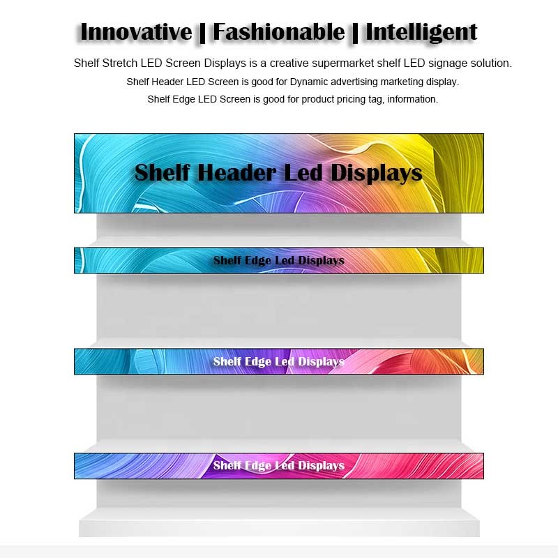 Shelf Header LED Screen