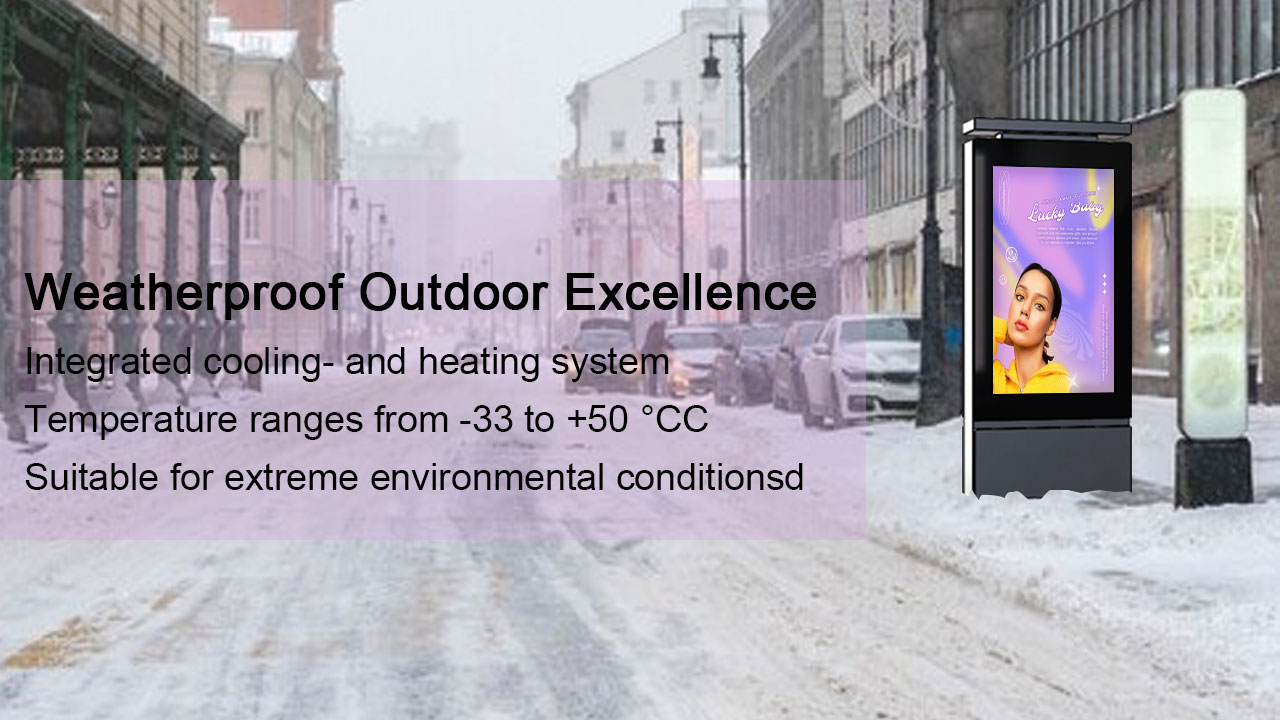 All-Weather Outdoor LCD Signage