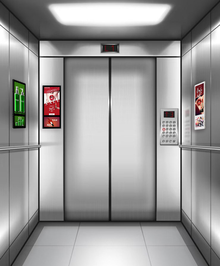 Elevator LCD display Digital sigange