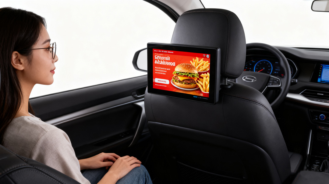 In-car Digital Signage