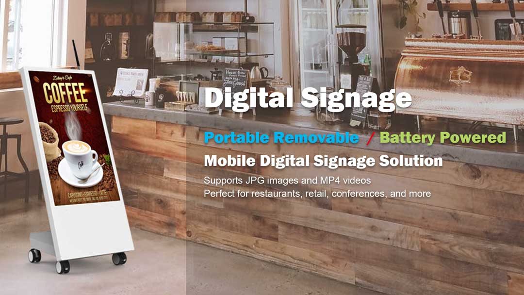 Portable-Removable-Digital-Signage-Battery-Powered