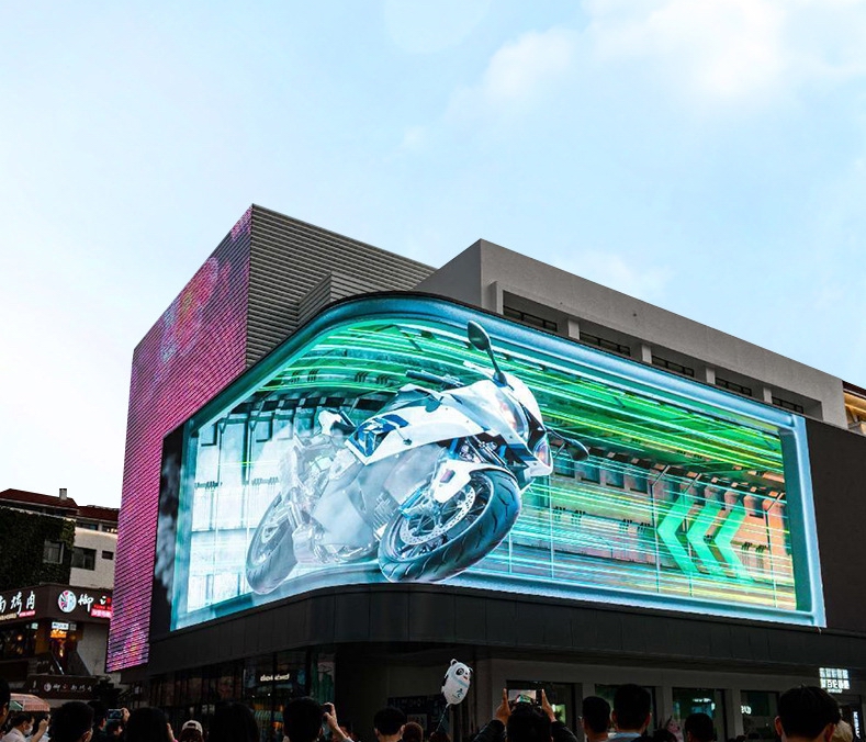 Naked-Eye 3D LED Display