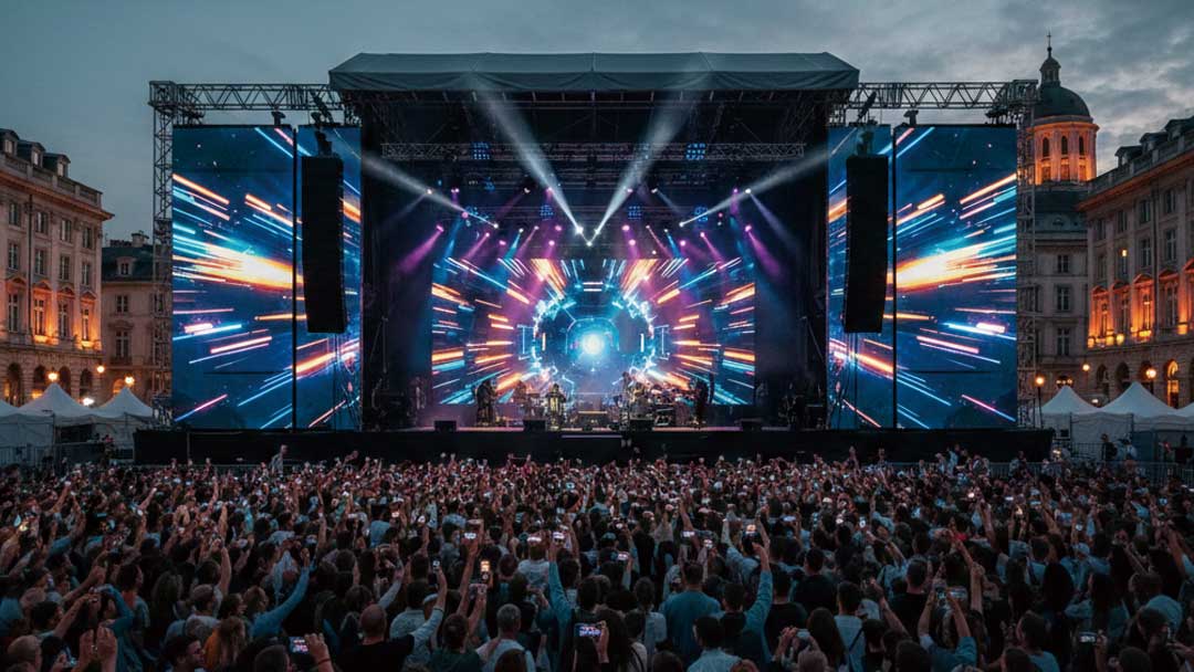 Top 10 Rental LED Screen Display Suppliers in Europe (2025)