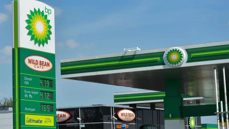 BP Gas Station LED Fuel Price Signs