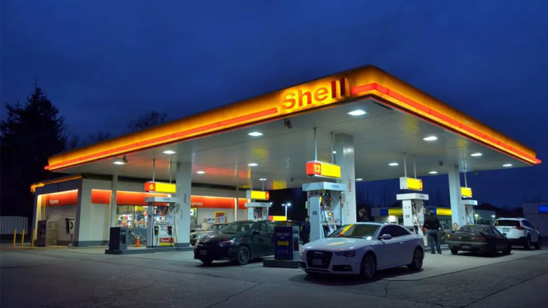 Shell Gas Station Digital LED Electronic Price Signs