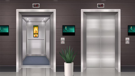 Elevator LCD Advertising Digital Signage.jpg