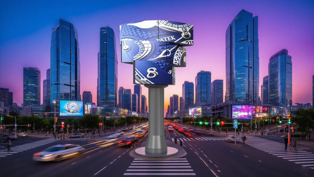 Why Adhaiwell's Rotating LED Screen Display Billboard Is Trending