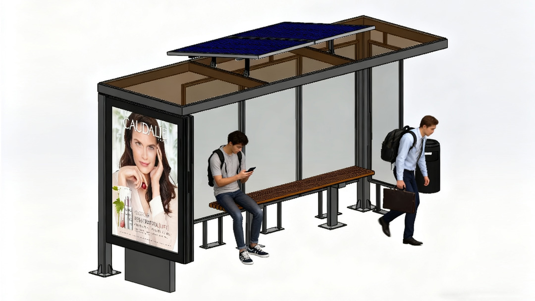 China Solar Bus Shelter