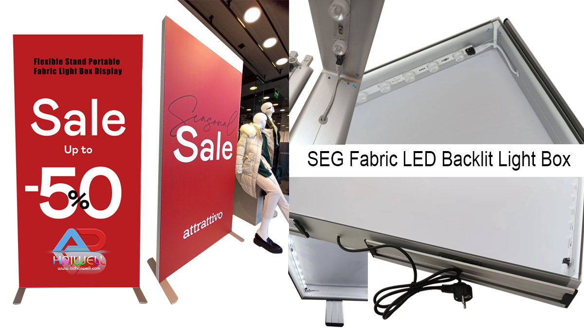 SEG Fabric Light Box China Supplier