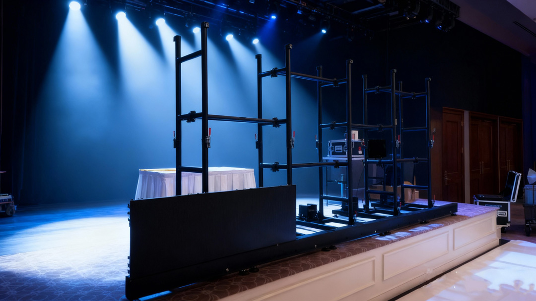 stage mounting frame for rental LED screen