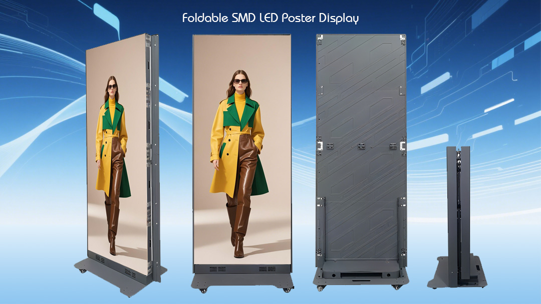 Foldable LED Poster Display