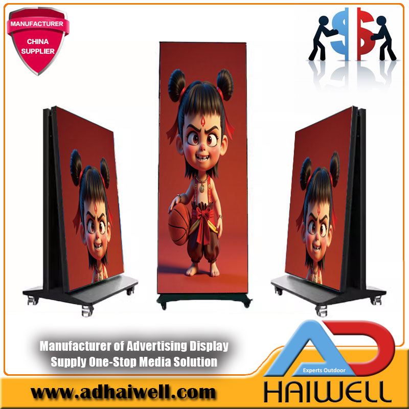 Foldable LED Poster Screen Display | High-Quality Visual Solutions