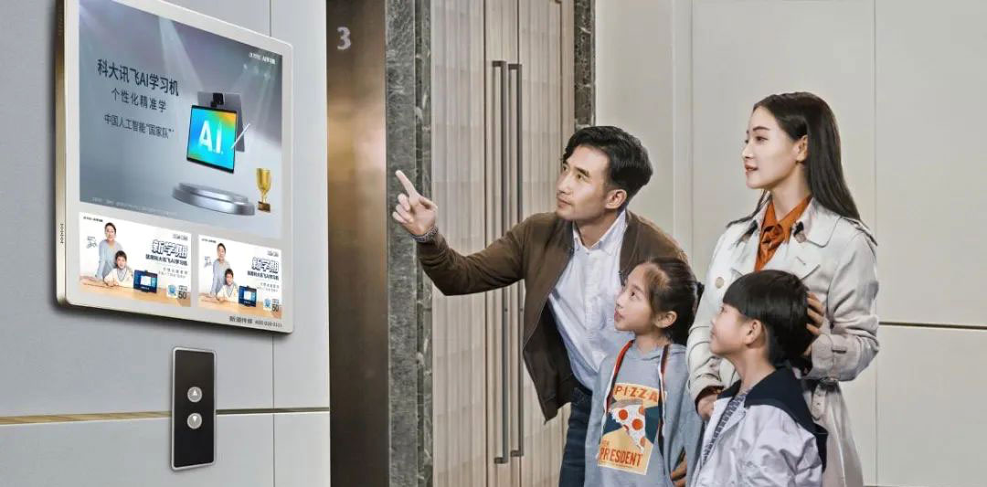 Elevator Screen Advertising