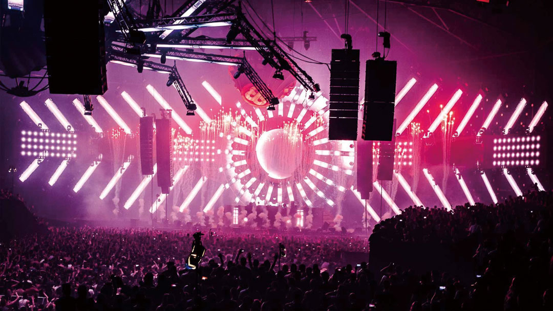 Pixelscreen EU Stage rental backdrop LED Belgium