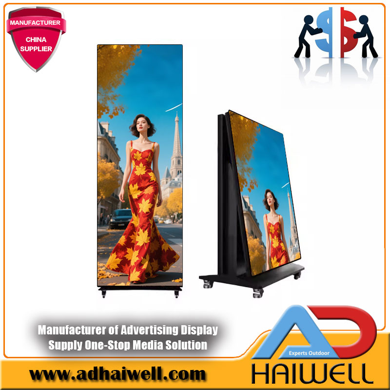 Foldable LED Poster Screen Display | High-Quality Visual Solutions