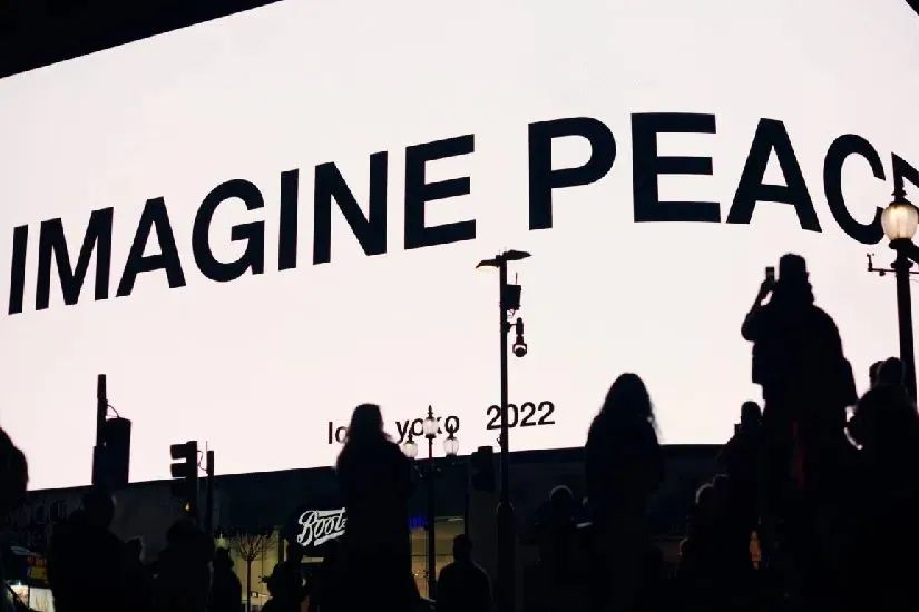 IMAGINE PEACE by Yoko Ono