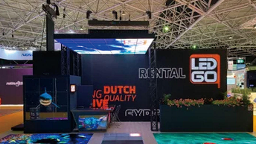LEDGo LED floors to video ceilings Netherlands