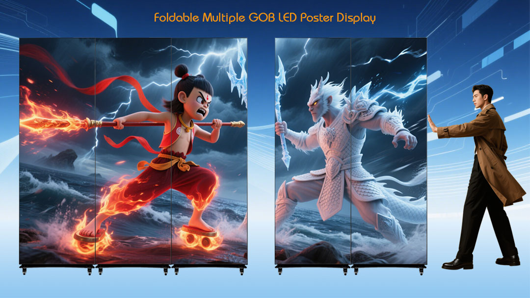 LED Poster Screen Display: New Play for Rental LED Advertising | New Business Model for Startups