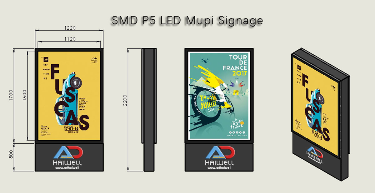 Double-Sided-MUPI-SMD-P5-LED-Signs