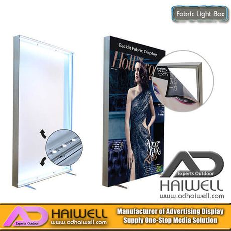 Henfald klint Moden LED Back-Lit Fabric Printing | Tension Fabric Light Boxes | Adhaiwell