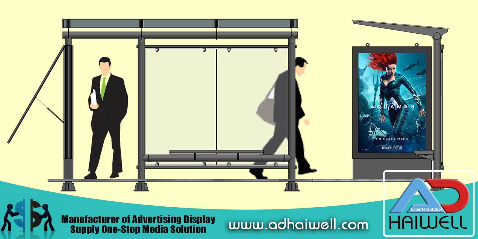 Bus shelter Advertising