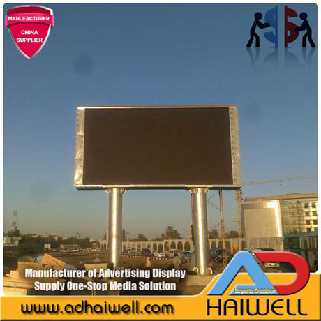 Outdoor SMD LED Screen Display Advertising Billboard Structure