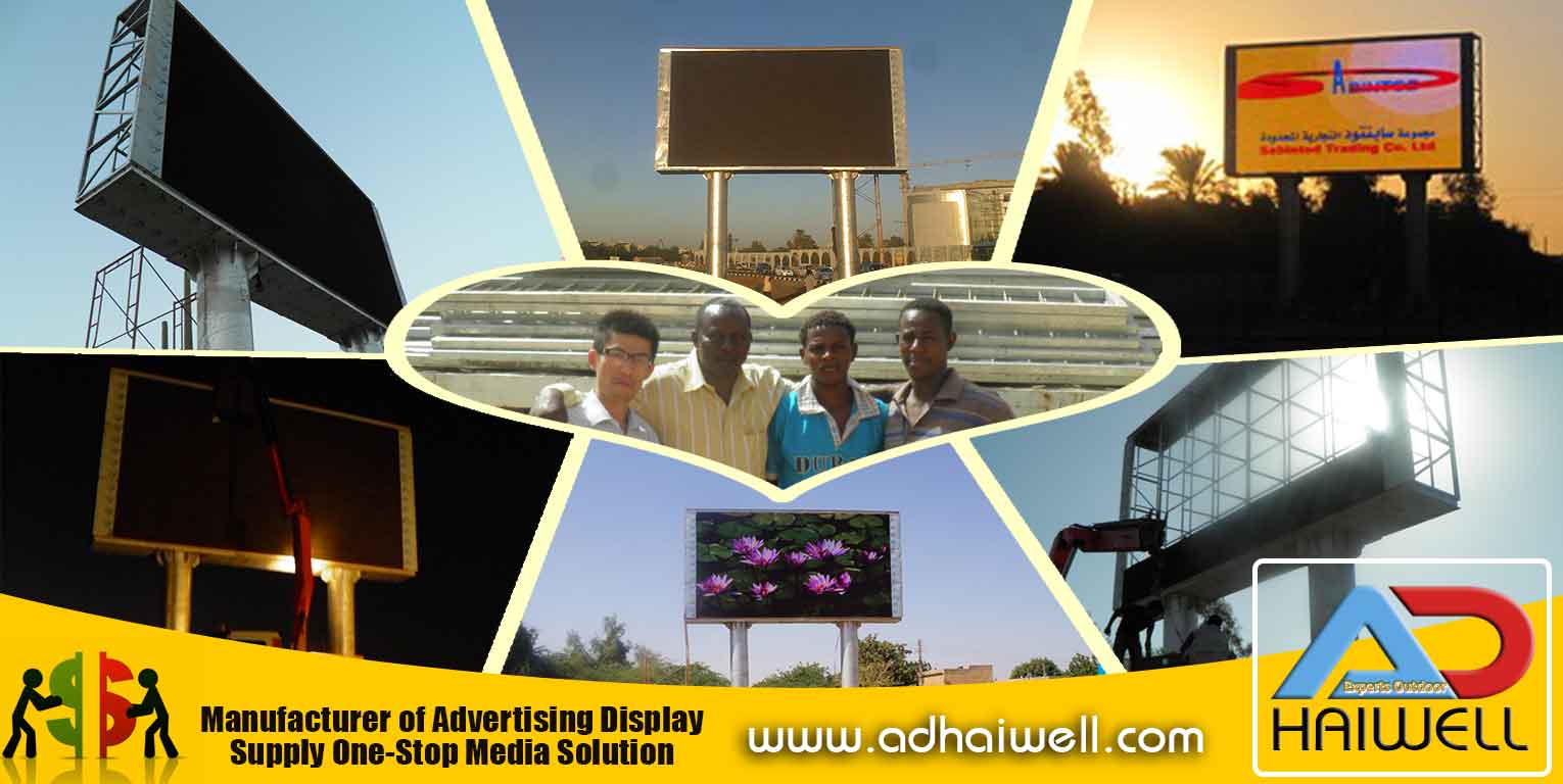 Outdoor LED Display Advertising Billboard