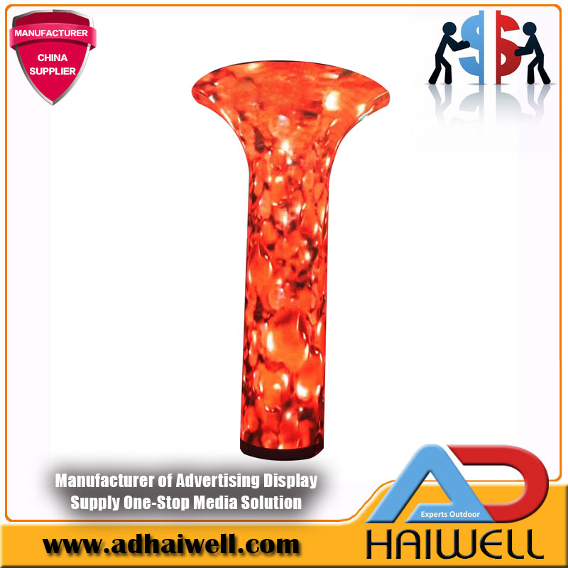 Creative Flexible P4 LED Trumpet Cylinder Sign