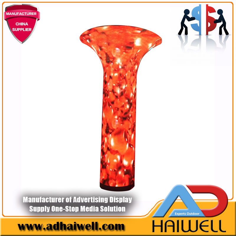 Creative Flexible P4 LED Trumpet Cylinder Sign
